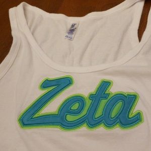 Zeta racerback tank